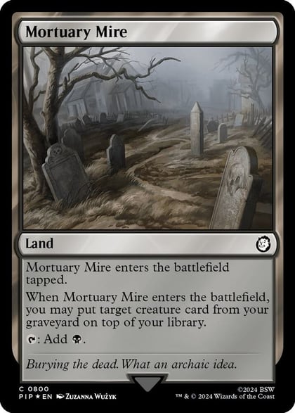 Mortuary Mire (Surge Foil), Universes Beyond: Fallout 800
