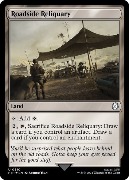 Roadside Reliquary (Surge Foil), Universes Beyond: Fallout 810