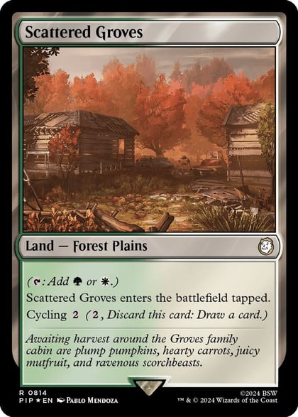 Scattered Groves (Surge Foil), Universes Beyond: Fallout 814