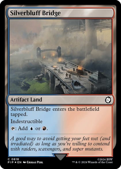 Silverbluff Bridge (Surge Foil), Universes Beyond: Fallout 818
