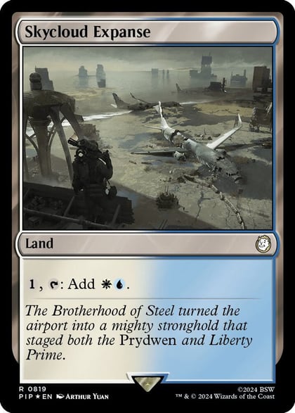 Skycloud Expanse (Surge Foil), Universes Beyond: Fallout 819