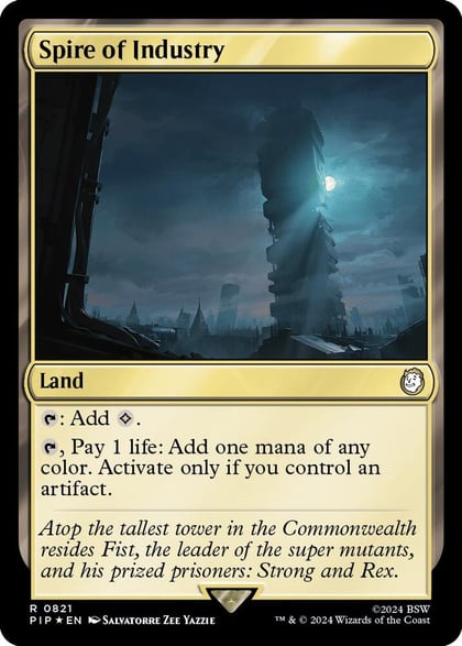 Spire of Industry (Surge Foil), Universes Beyond: Fallout 821