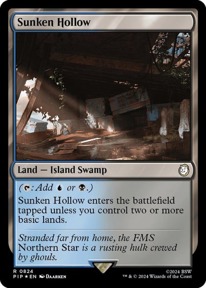 Sunken Hollow (Surge Foil), Universes Beyond: Fallout 824