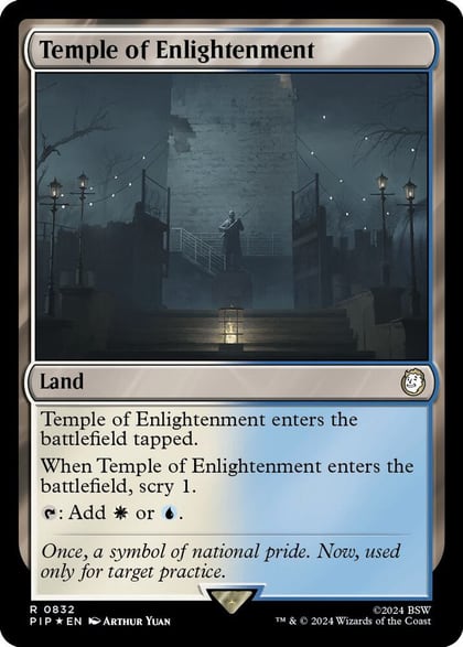 Temple of Enlightenment (Surge Foil), Universes Beyond: Fallout 832