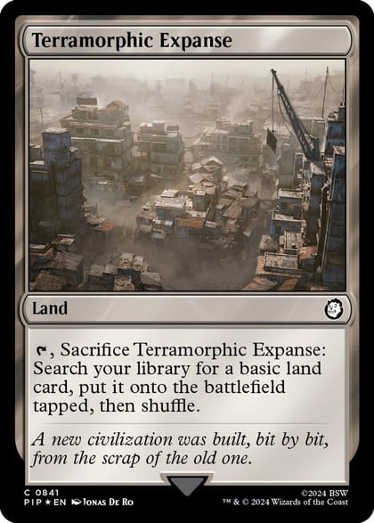 Terramorphic Expanse (Surge Foil), Universes Beyond: Fallout 841