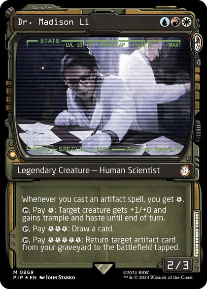 Dr. Madison Li (Showcase) (Surge Foil), Universes Beyond: Fallout 869