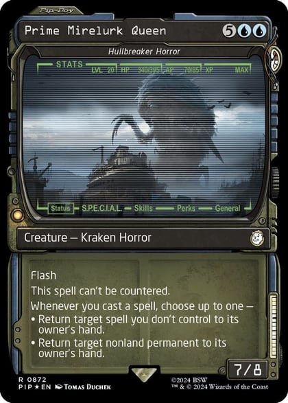 Prime Mirelurk Queen - Hullbreaker Horror (Showcase) (Surge Foil), Universes Beyond: Fallout 872