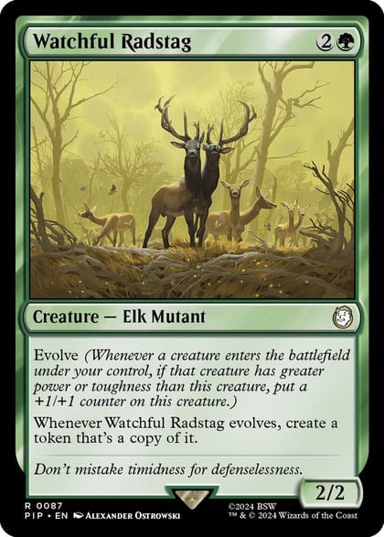 Watchful Radstag, Universes Beyond: Fallout 87