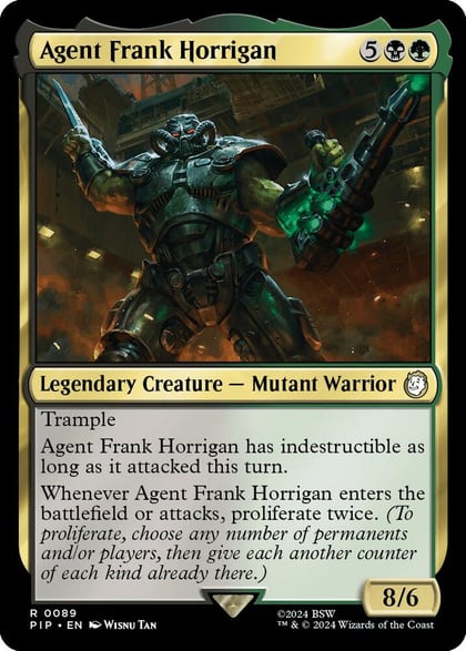 Agent Frank Horrigan, Universes Beyond: Fallout 89