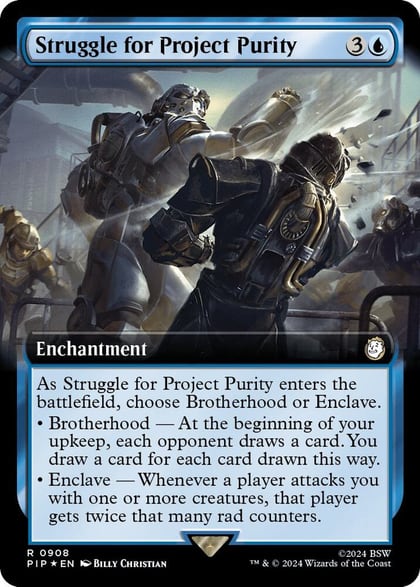 Struggle for Project Purity (Extended Art) (Surge Foil), Universes Beyond: Fallout 908