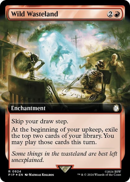 Wild Wasteland (Extended Art) (Surge Foil), Universes Beyond: Fallout 924