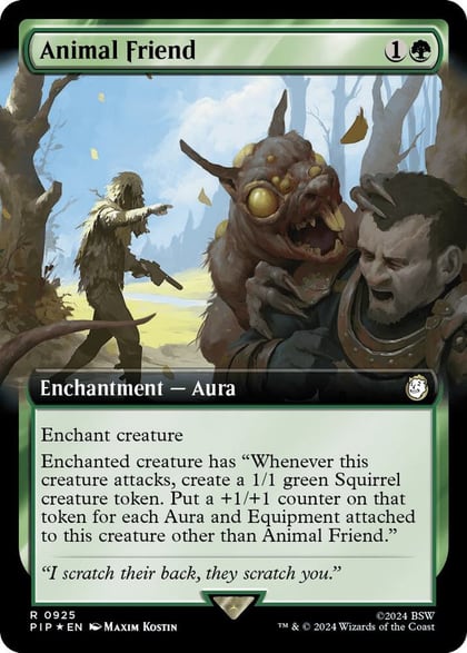 Animal Friend (Extended Art) (Surge Foil), Universes Beyond: Fallout 925