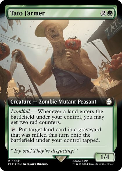 Tato Farmer (Extended Art) (Surge Foil), Universes Beyond: Fallout 932