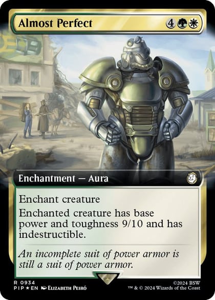 Almost Perfect (Extended Art) (Surge Foil), Universes Beyond: Fallout 934