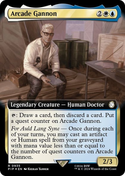 Arcade Gannon (Extended Art) (Surge Foil), Universes Beyond: Fallout 935