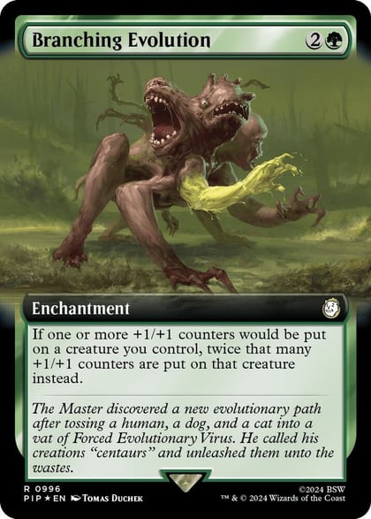 Branching Evolution (Extended Art) (Surge Foil), Universes Beyond: Fallout 996