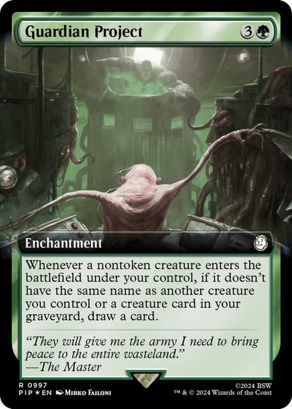 Guardian Project (Extended Art) (Surge Foil), Universes Beyond: Fallout 997