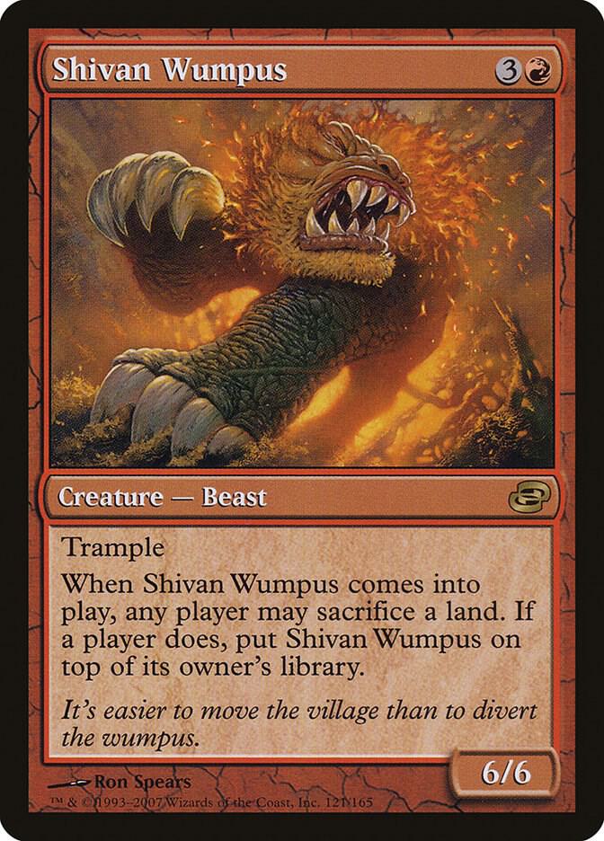 Shivan Wumpus, Planar Chaos 121