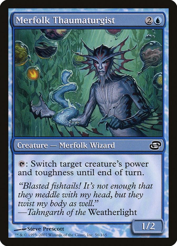 Merfolk Thaumaturgist, Planar Chaos 56