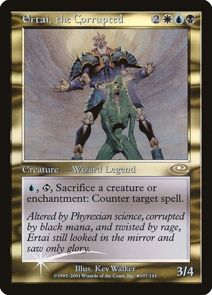Ertai, the Corrupted (Alt. Art Foil), Planeshift 107