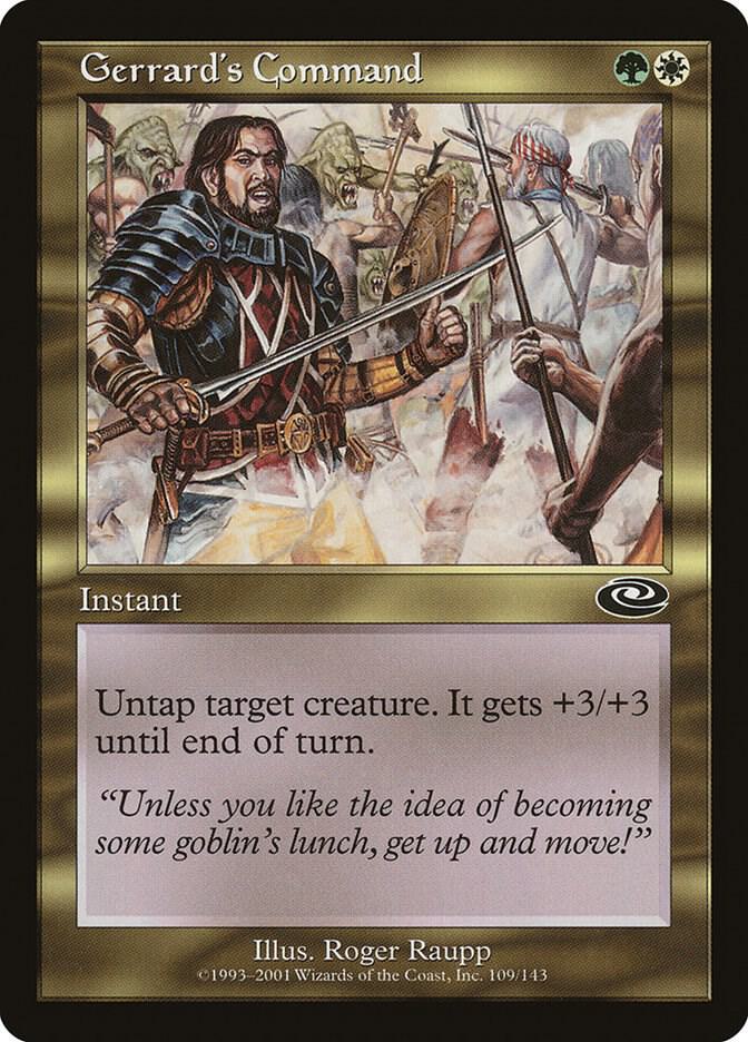Gerrard's Command, Planeshift 109