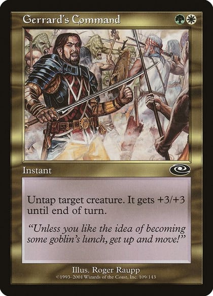 Gerrard's Command, Planeshift 109