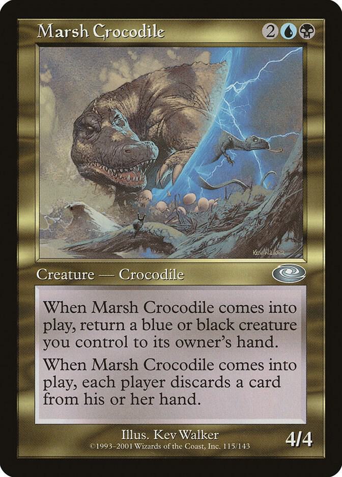 Marsh Crocodile, Planeshift 115