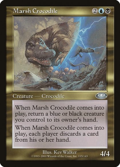 Marsh Crocodile, Planeshift 115