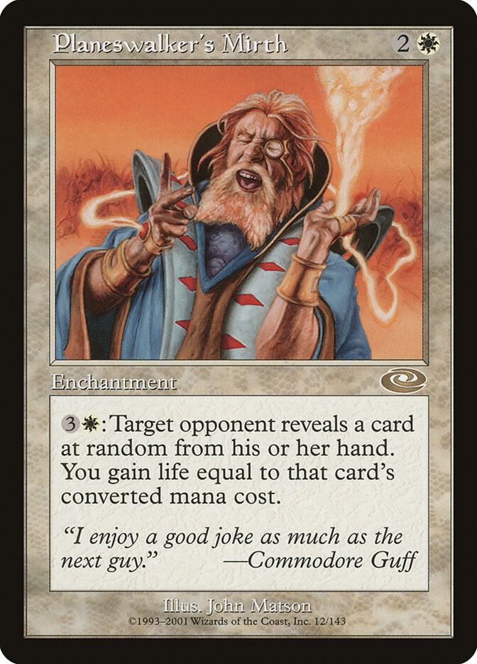 Planeswalker's Mirth, Planeshift 12
