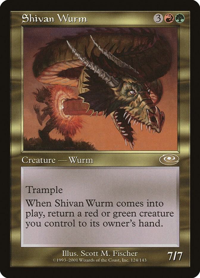 Shivan Wurm, Planeshift 124