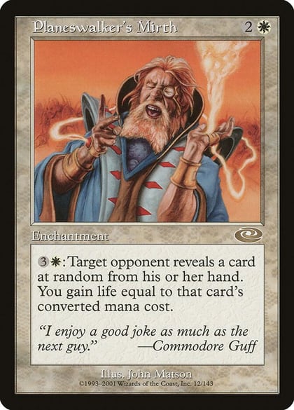 Planeswalker's Mirth, Planeshift 12