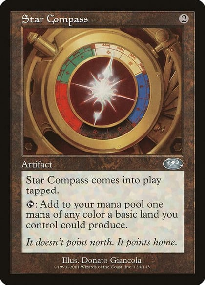 Star Compass, Planeshift 134