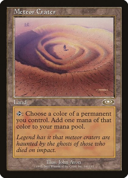 Meteor Crater, Planeshift 140