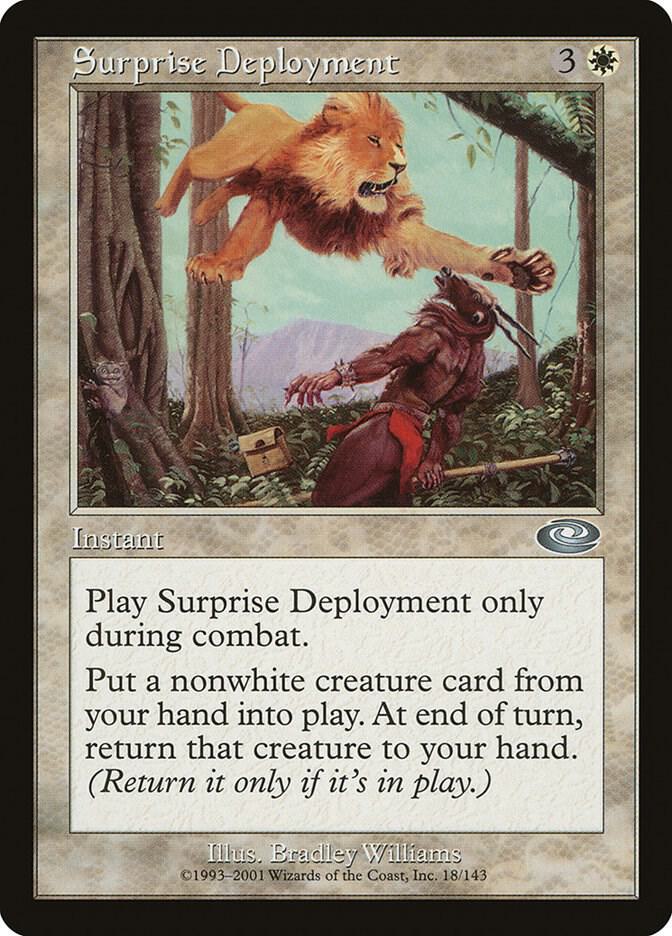 Surprise Deployment, Planeshift 18