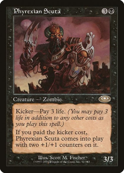 Phyrexian Scuta, Planeshift 51