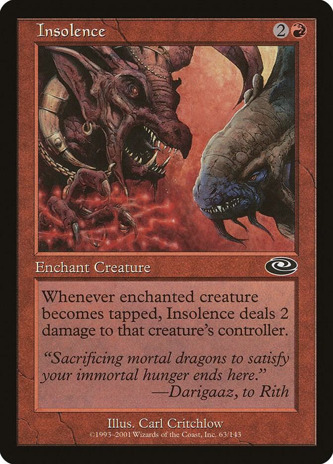 Insolence, Planeshift 63