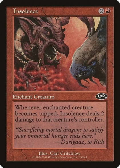Insolence, Planeshift 63