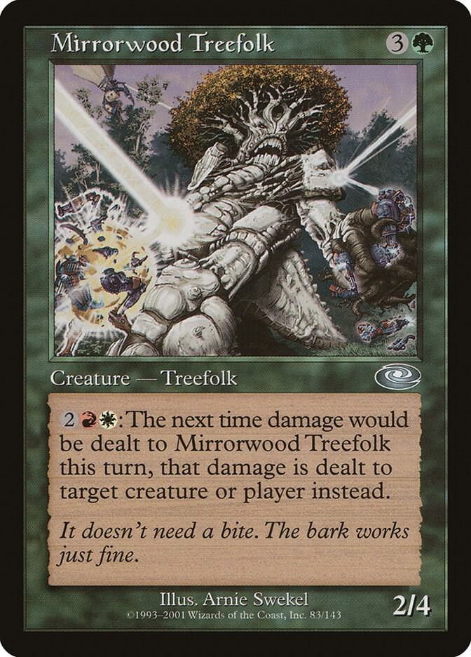 Mirrorwood Treefolk, Planeshift 83
