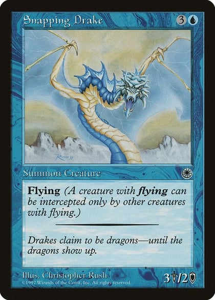 Snapping Drake (Reminder Text), Portal #135030