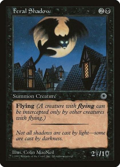 Feral Shadow (Reminder Text), Portal #137835