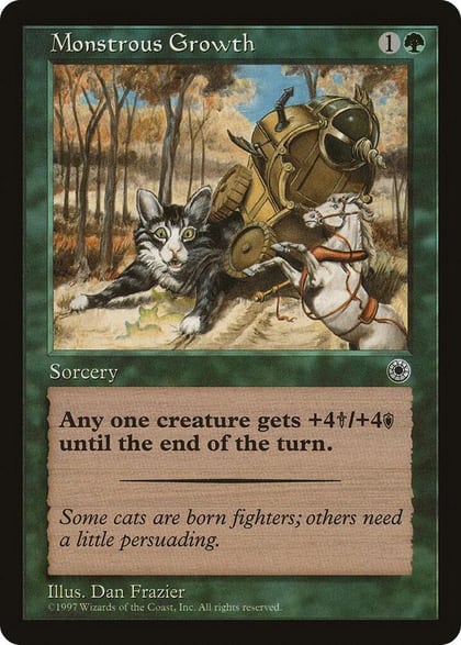 Monstrous Growth (Flavor Text), Portal #21591