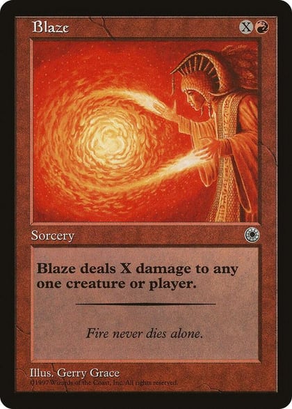 Blaze (Flavor Text), Portal #620