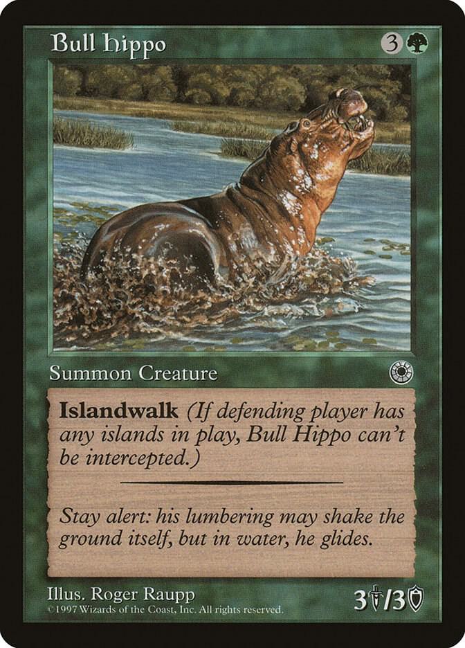 Bull Hippo (Flavor Text), Portal #630