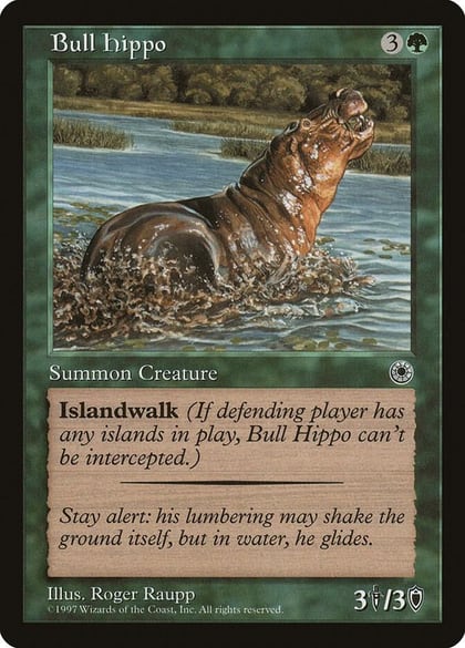 Bull Hippo (Flavor Text), Portal #630
