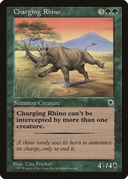 Charging Rhino, Portal #635