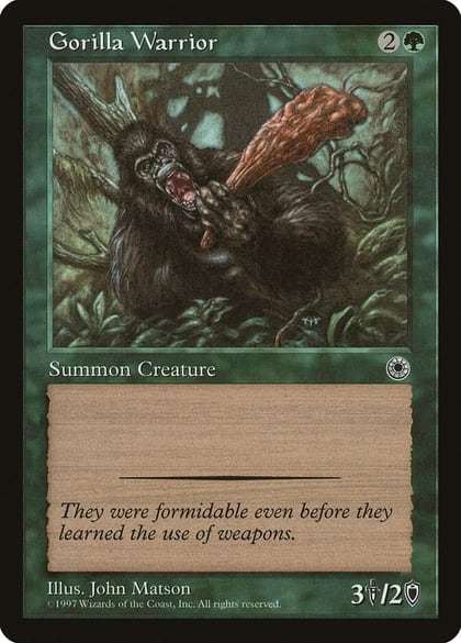 Gorilla Warrior, Portal #687