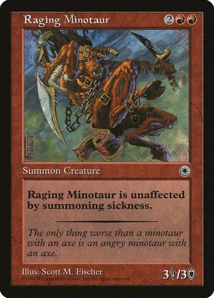 Raging Minotaur, Portal #756