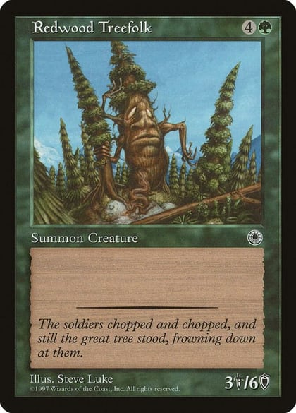 Redwood Treefolk, Portal #760