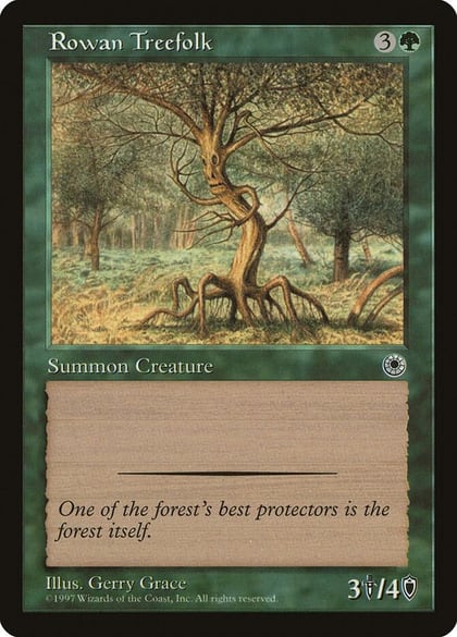 Rowan Treefolk, Portal #763