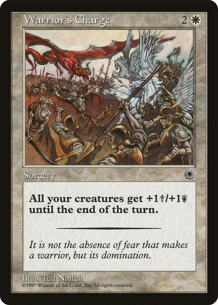 Warrior's Charge (Flavor Text), Portal #816